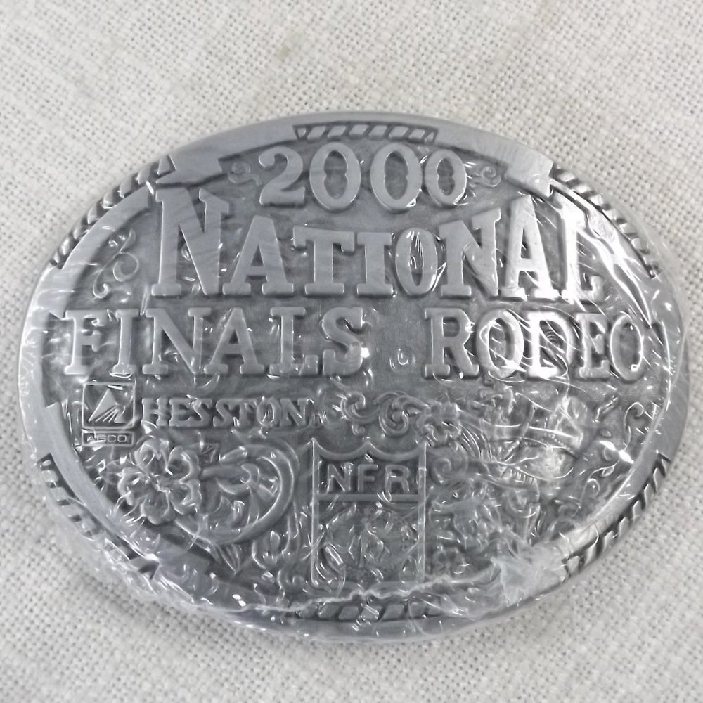 NFR 2000 Hesston Commemorative Belt Buckle